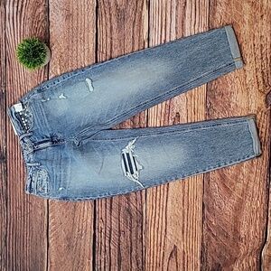 Maurices Edgely 90s Taper Studded High Rise Jeans